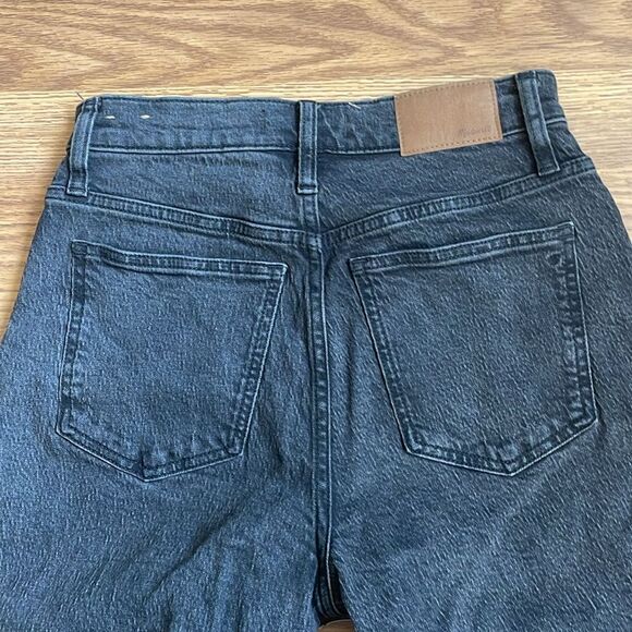 Madewell The Perfect Vintage Straight Jeans Size 24 lunar wash black NWOT - Picture 11 of 15